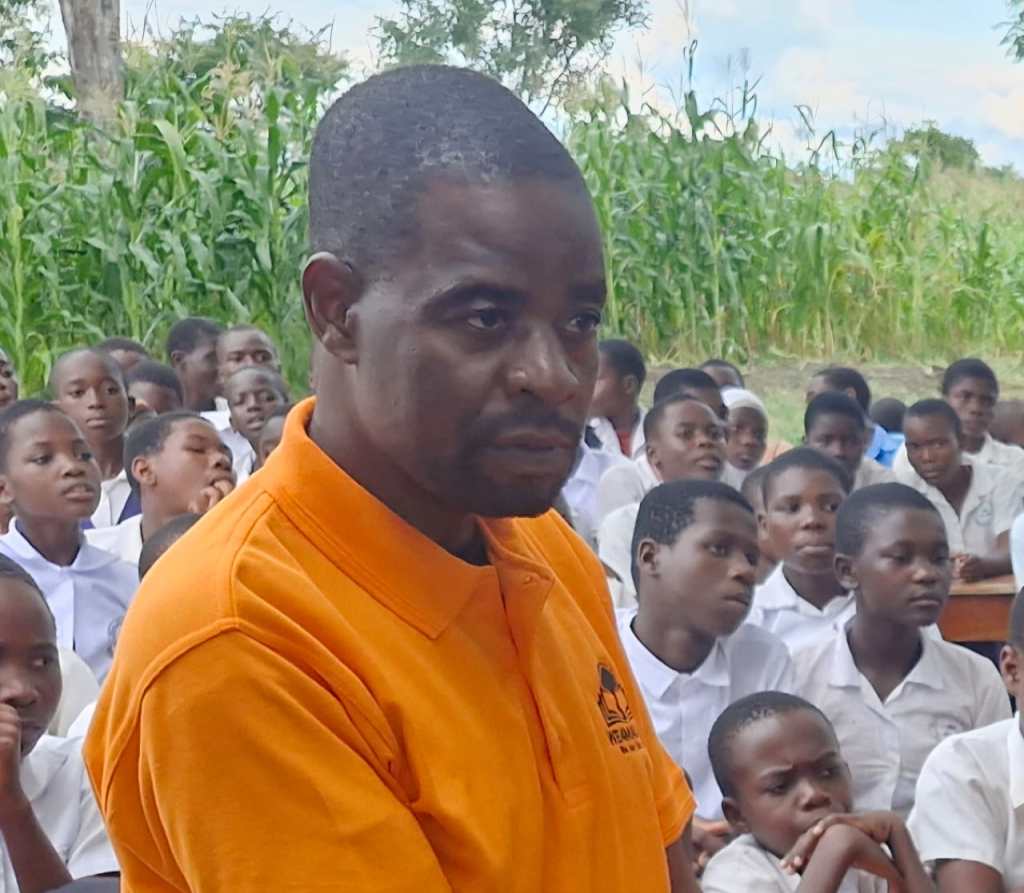 Manjawira Primary School Headteacher Enock Ngondo